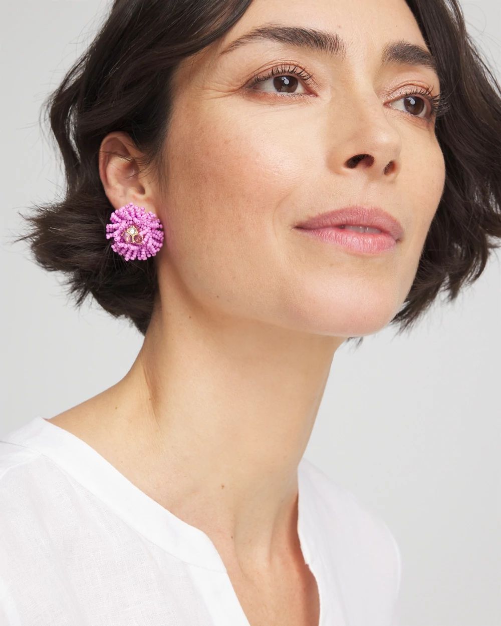 あくび No Droop® Seed Bead Stud Earrings | Chico's